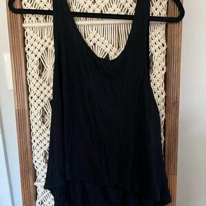 Joah Brown Black Tank Top